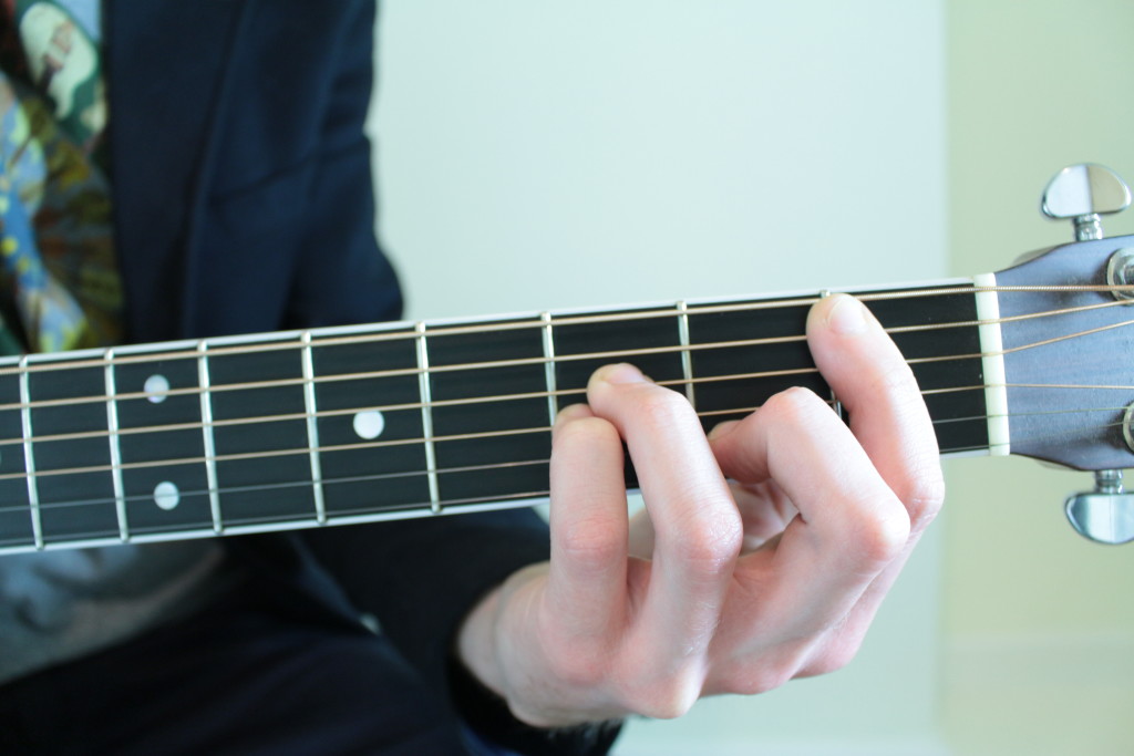 B Minor Bar Chord For Guitar - FINGERSTYLE GUITAR LESSONS