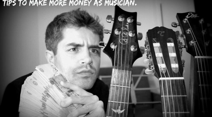 How much money can you make as guitarist. Three killing tips to make more money!