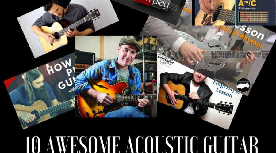 10 Awesome acoustic guitar webpages you should follow