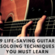 9 Life-Saving Guitar Soloing Techniques that you Must Learn