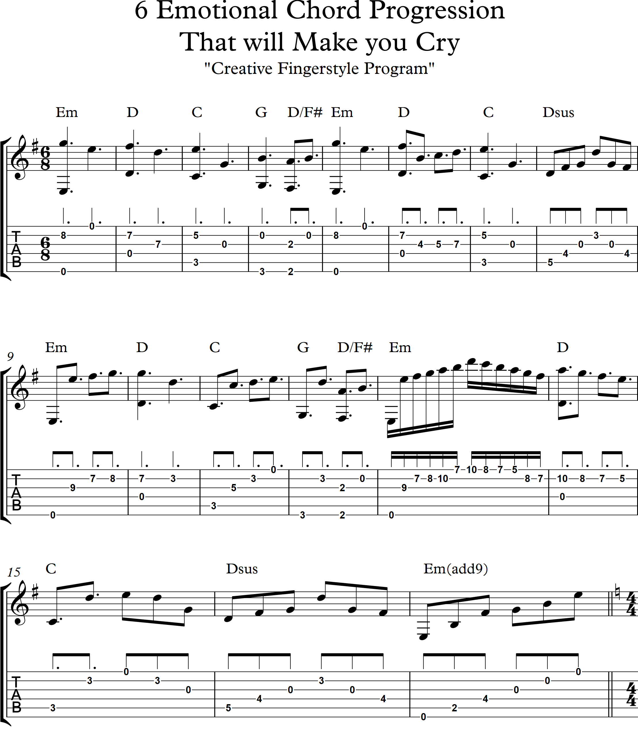 Emotional Chord Progression in E minor key_0001 – FINGERSTYLE GUITAR