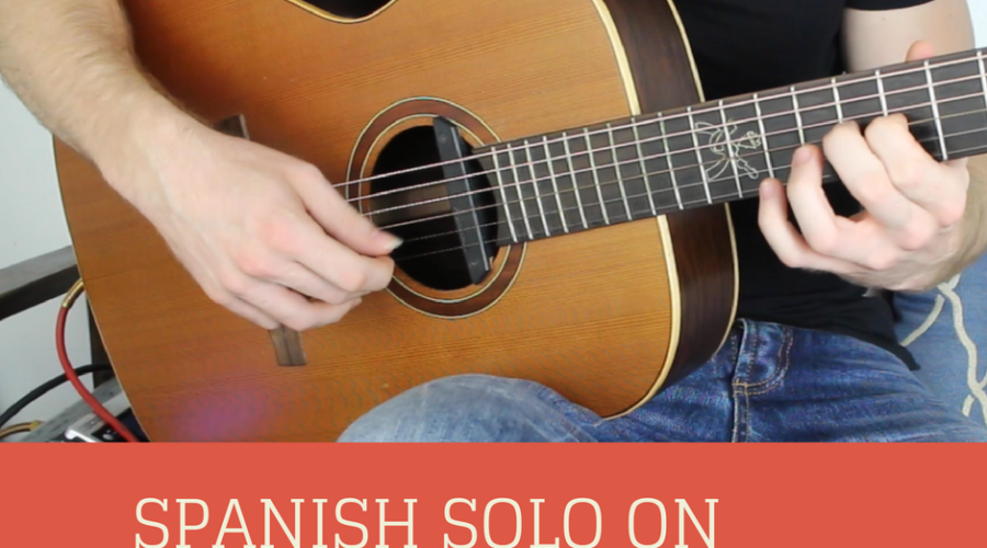 Spanish Solo on Acoustic Guitar