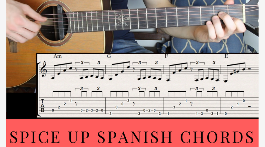 Spice up Spanish Chords. Melody and Chords in Spanish Music