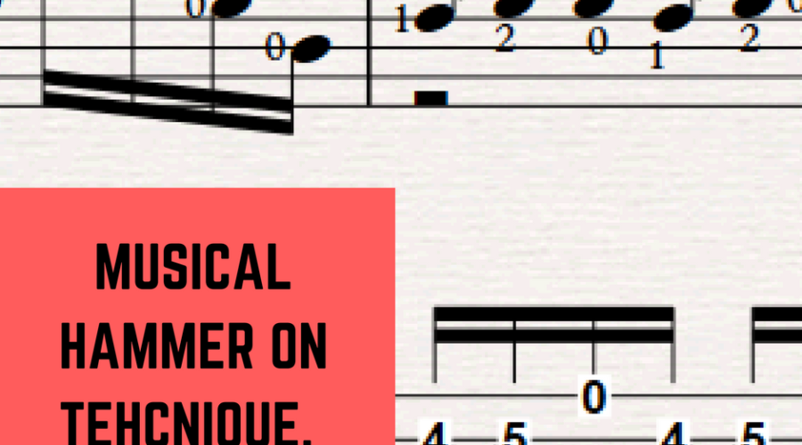 Musical Hammer On on Guitar | Better or Worst than the Old Chromatic Exercises?