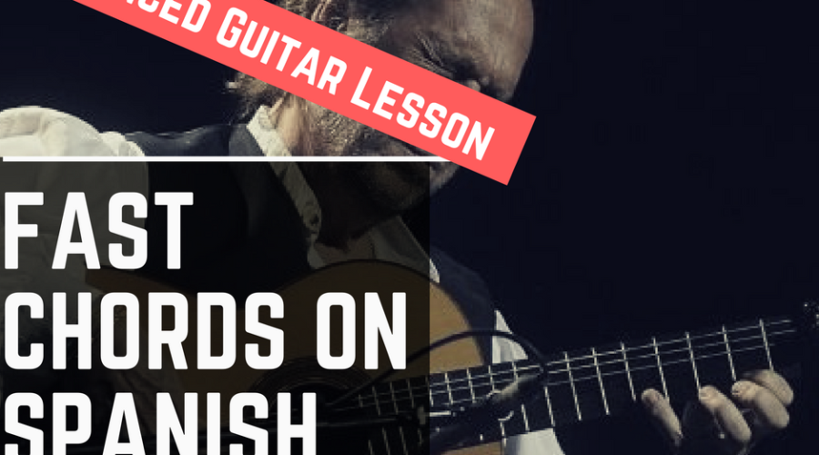 Spanish Guitar Fast Chords and Triads