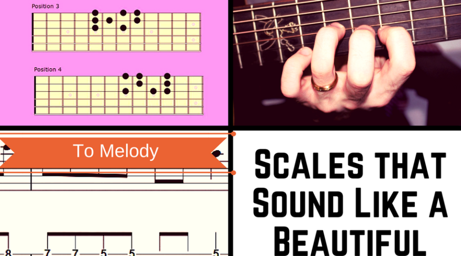 How to play scales on guitar that sound like musical phrases or melodies.