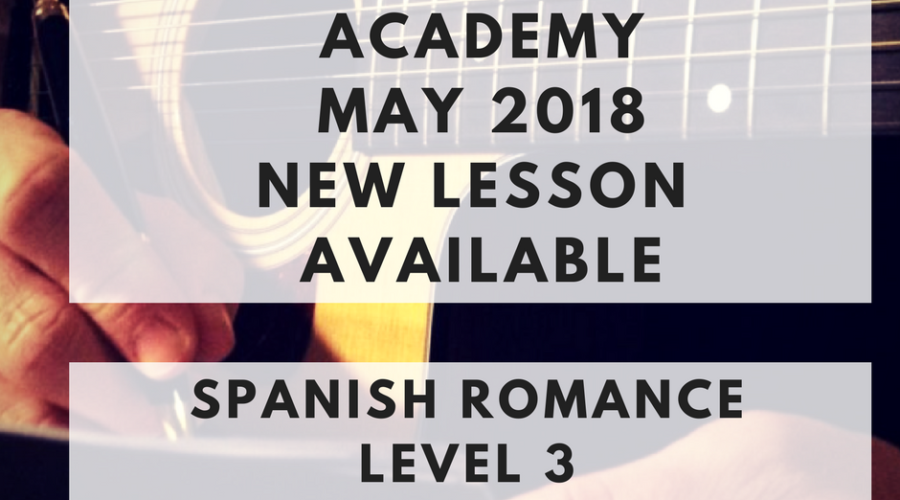 BlitzGuitar Academy Membership Spanish Romance Level 3