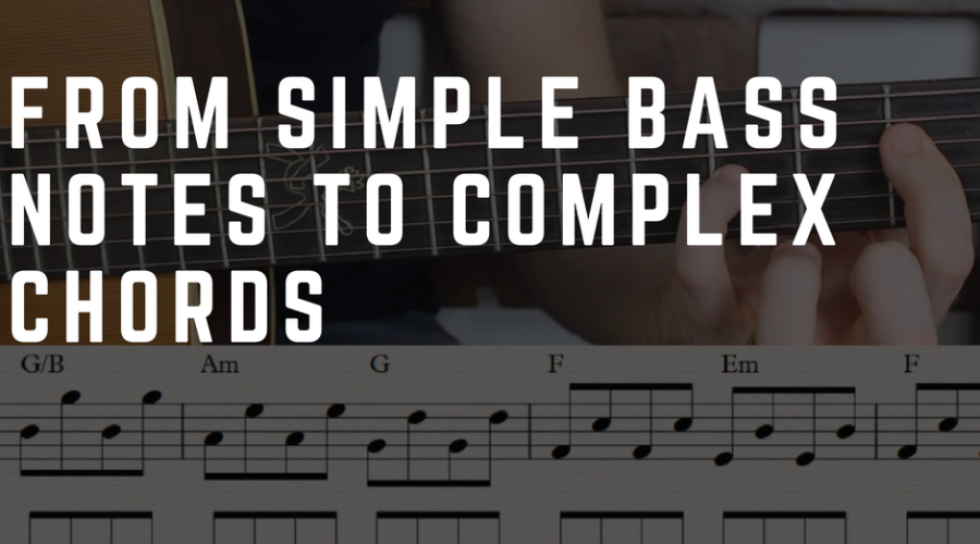 Horizontal Chords. From simple bass notes to complex chord progressions.