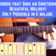 Chords that Sing an Emotional Beautiful Melody! Only Possible in E major.