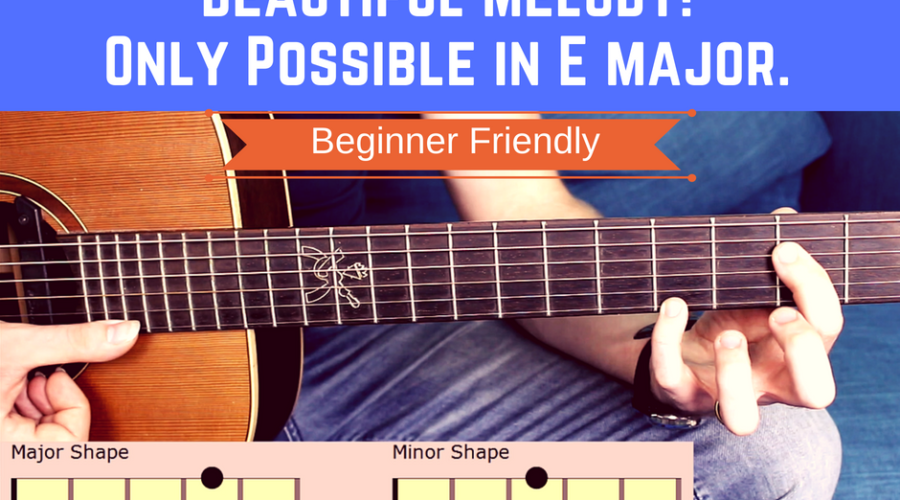 Chords that Sing an Emotional Beautiful Melody! Only Possible in E major.