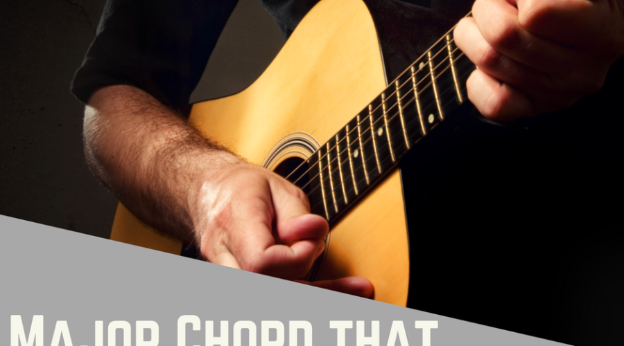 Major Chord that Sounds Like a Minor. Simple Chords on Guitar