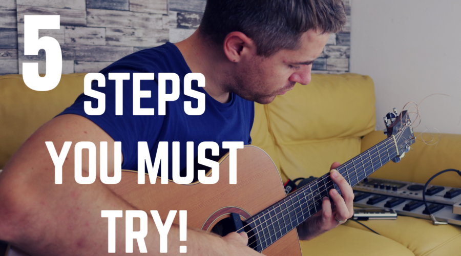 5 steps to write beautiful guitar parts