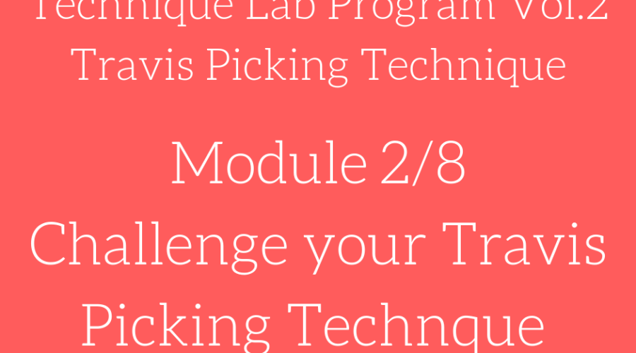 Challenge your travis picking technque