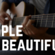 Simple Fingerpicking Pattern with Amazing Sounding Chords