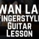 Swan Lake Guitar Lesson for Beginners | Fingerstyle Guitar Lesson