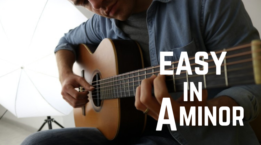 Beautiful Minor Chord Progression only possible in Fingerstyle