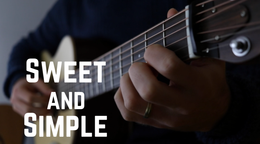 Sweet beautiful chords on fingerstyle guitar