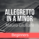 Allegretto by Mauro Giuliani | Fingerstyle Guitar Lesson