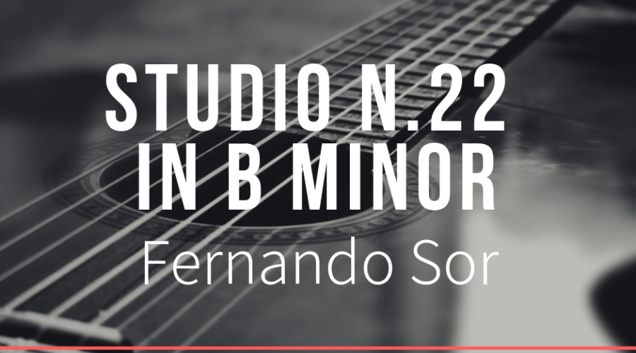 Fernando sor study 22