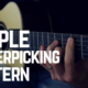 The Most Simple Fingerpicking Pattern on Guitar