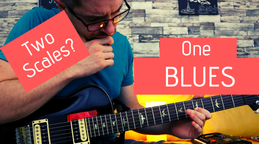 One Blues, Two Scales. SIMPLE Fingerstyle Blues that Sings