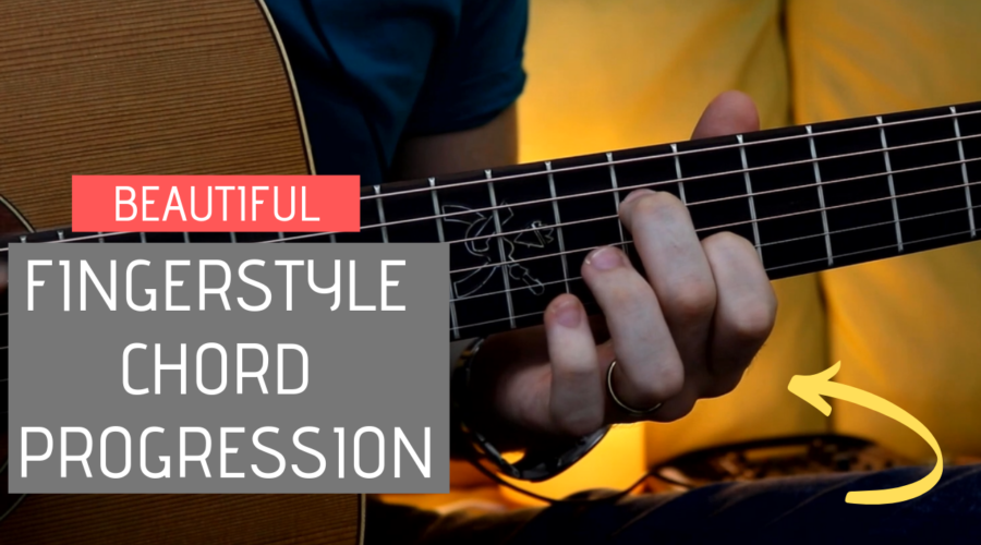 Beautiful Fingerstyle Chord Progression on Guitar