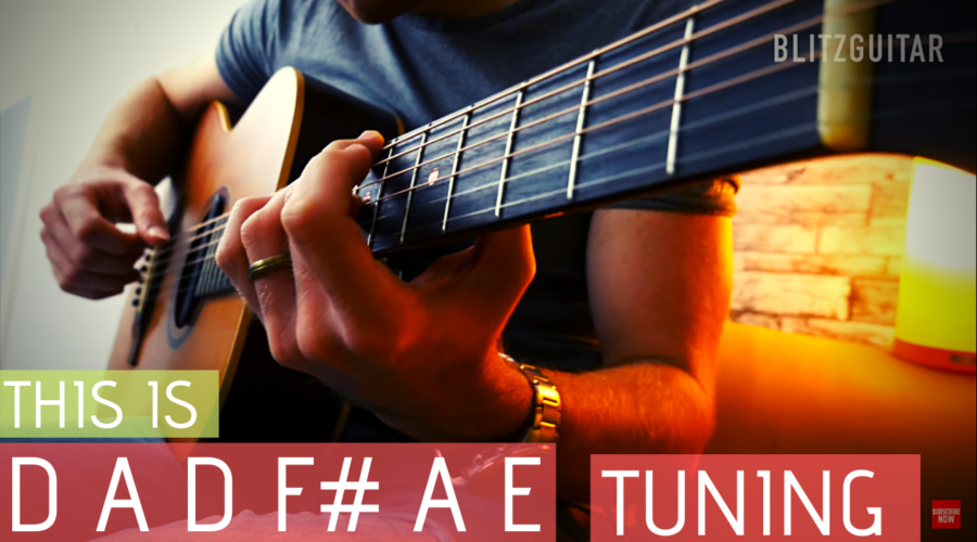 DADF#AE! The Perfect Tuning for Beautiful Chords.
