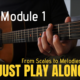 Just Play Along Module 1 | Simple Melody in C Major |