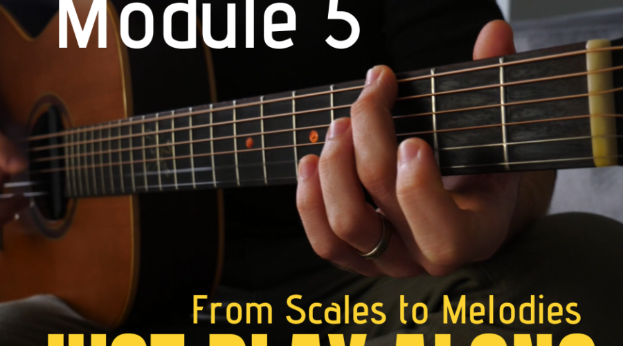 Just Play Along | Module 5 | Beautiful Arpegios in A Major