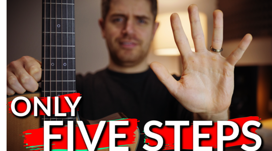 The Five Steps for Amazing Chord Progressions