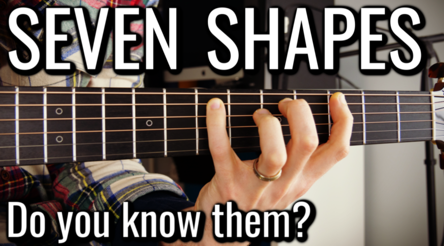 The Seven Shapes of the Major Scale