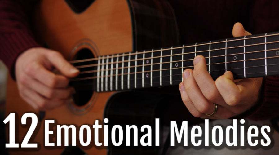 12 emotioal melodies on fingerstyle guitar