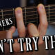 BEWARE! This Guitar Exercise can Hurt Your Fingers!