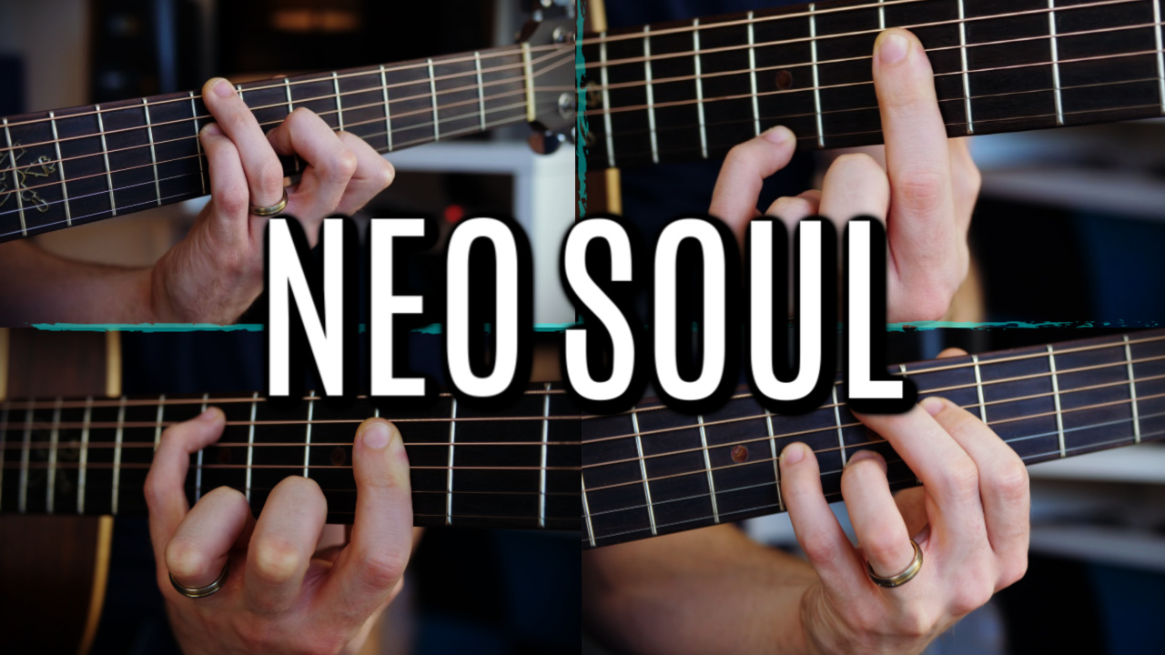 FIVE Beautiful Neo Soul Guitar Progressions With Awesome Voicings 