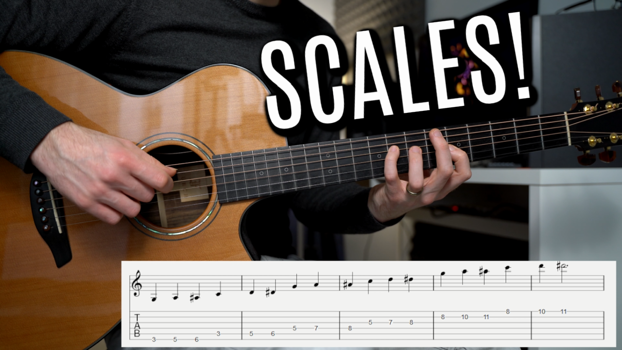 How To Practice Scales On Guitar (Five Levels) – FINGERSTYLE GUITAR LESSONS